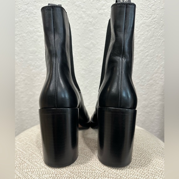 Prada Black Leather Chelsea Boots NWOB - Picture 10 of 15